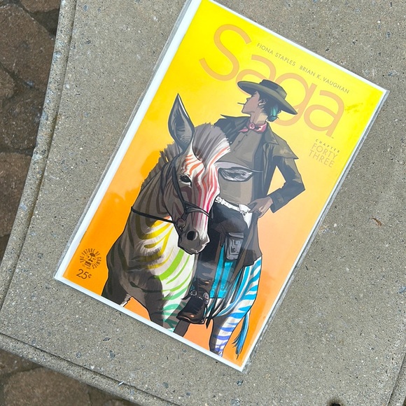 Saga Chapter #43 The Future Of Comics 🐴🐴  année #1992 🇨🇦❤️👍🏾🎭 - Picture 1 of 1